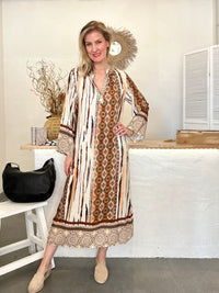 Venezia dress, natural