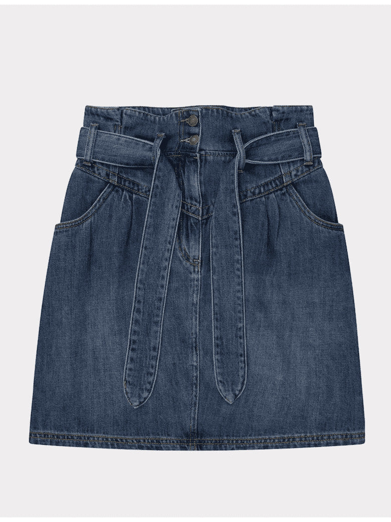 Esqualo Paperbag -farkkuhame, tummansininen