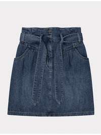 Esqualo Paperbag -farkkuhame, tummansininen