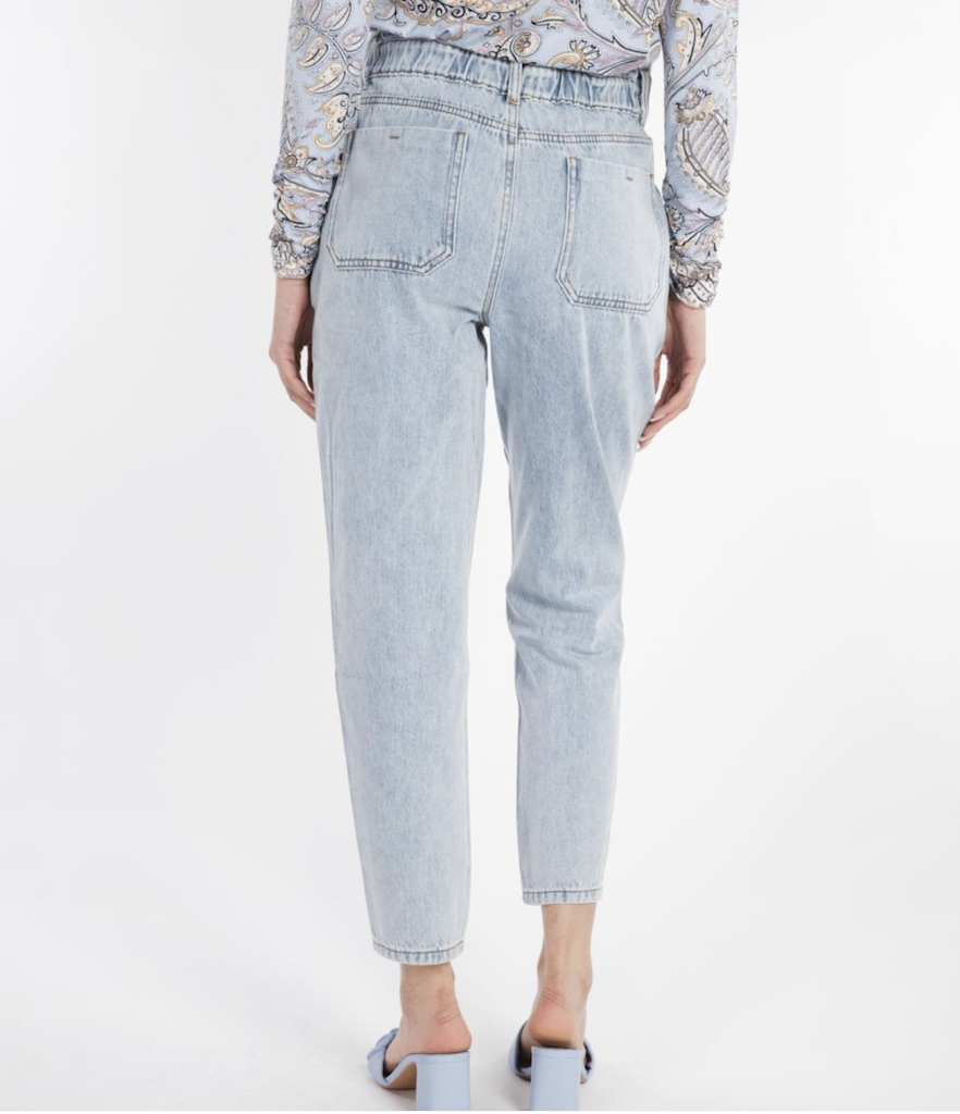 Esqualo Paperbag -farkut, light blue