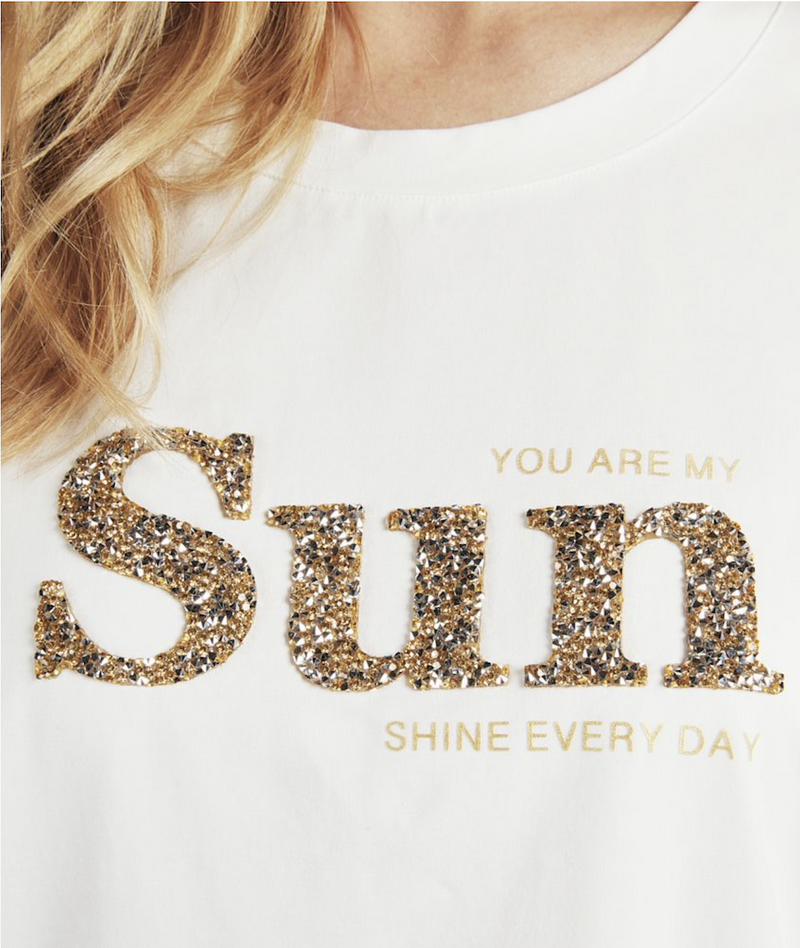 Esqualo Sunny Days t-shirt, off white