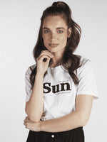 Esqualo Sunny Days -t-paita, valkoinen