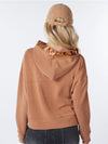 Esqualo sweater hoodie modal, copper brown