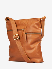 Bridget crossbody, Cognac