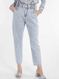 Esqualo Paperbag -farkut, light blue