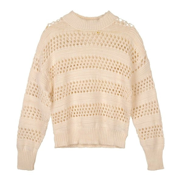 Esqualo Sweater -neule, light sand