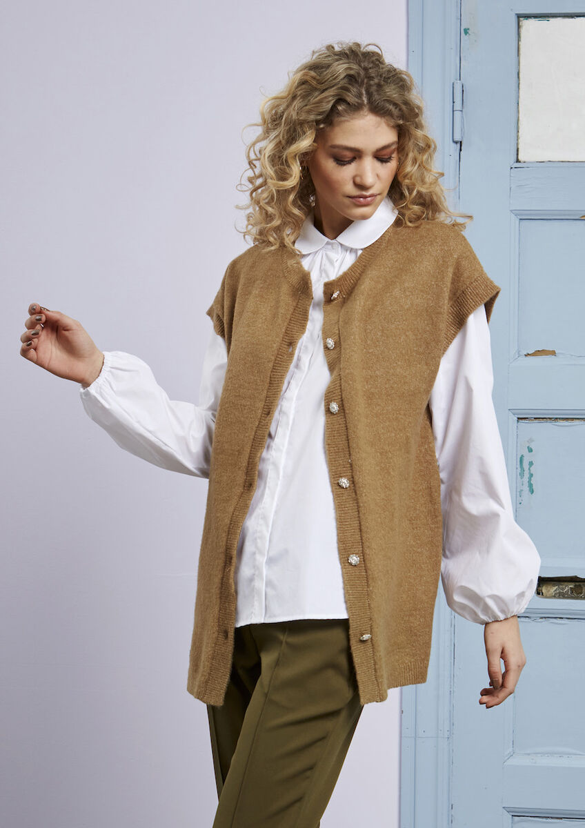 Mio -kauluspaita, valkoinen