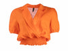 NOT Omlott captee linen shirt, orange