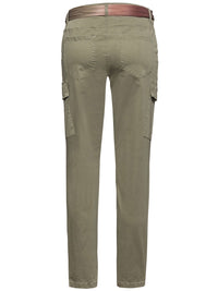 Smaragd strech trousers, green